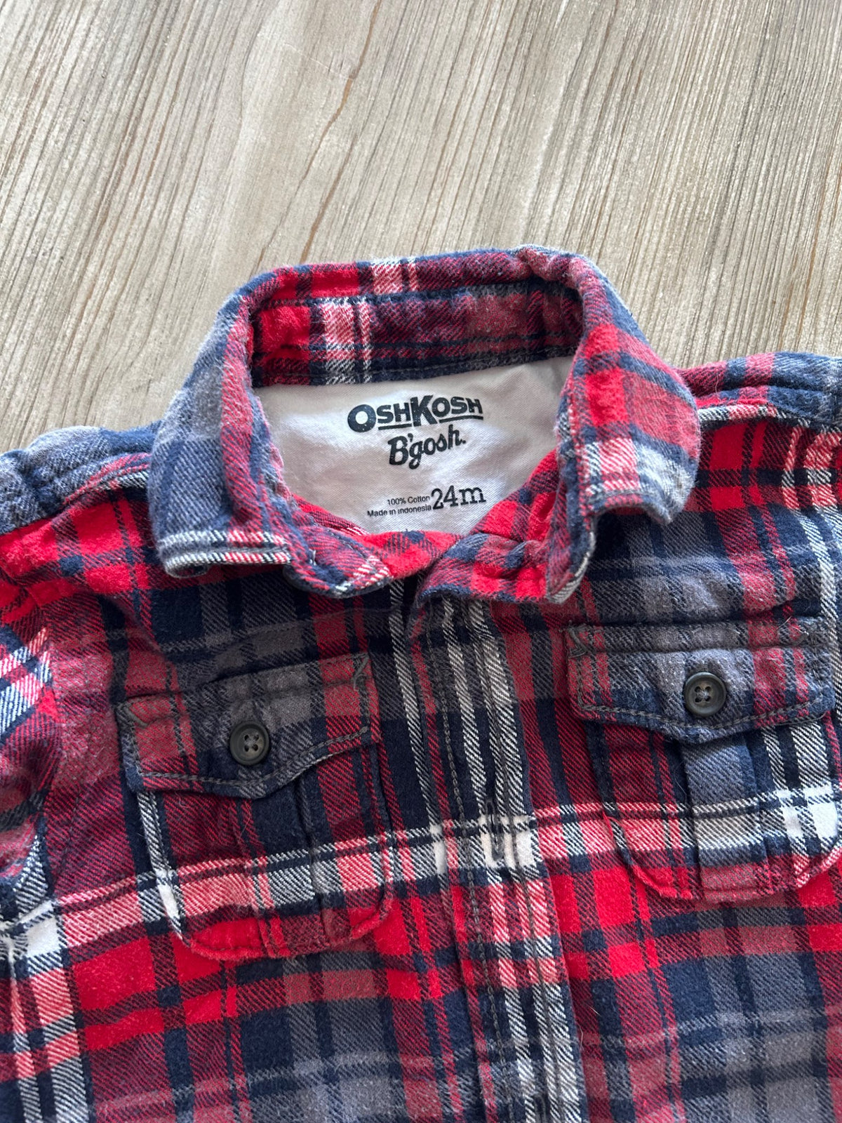 Plaid shirt 24months , Kids 4/4T