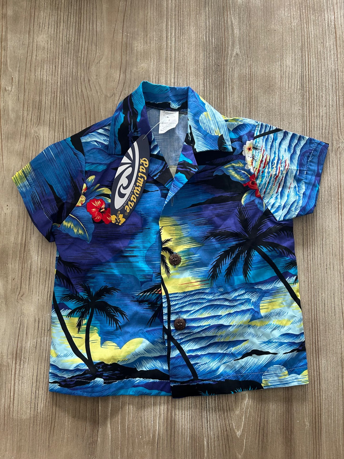 Boys 2T Hawaiian Shirt, Kids 2T