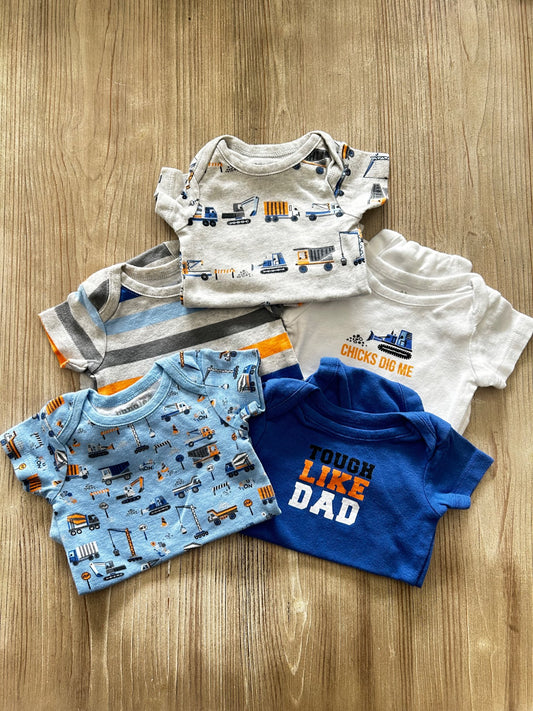 5 premie snap onesies, Kids Newborn