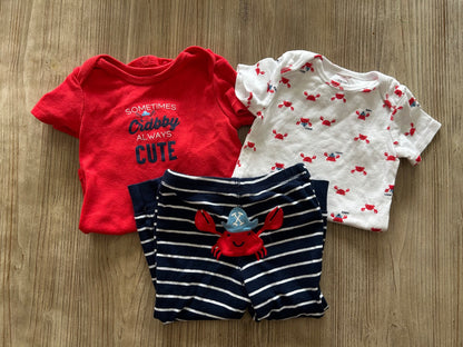 Sailor Crabby Outfit, Kids 12 Month (9-12M)