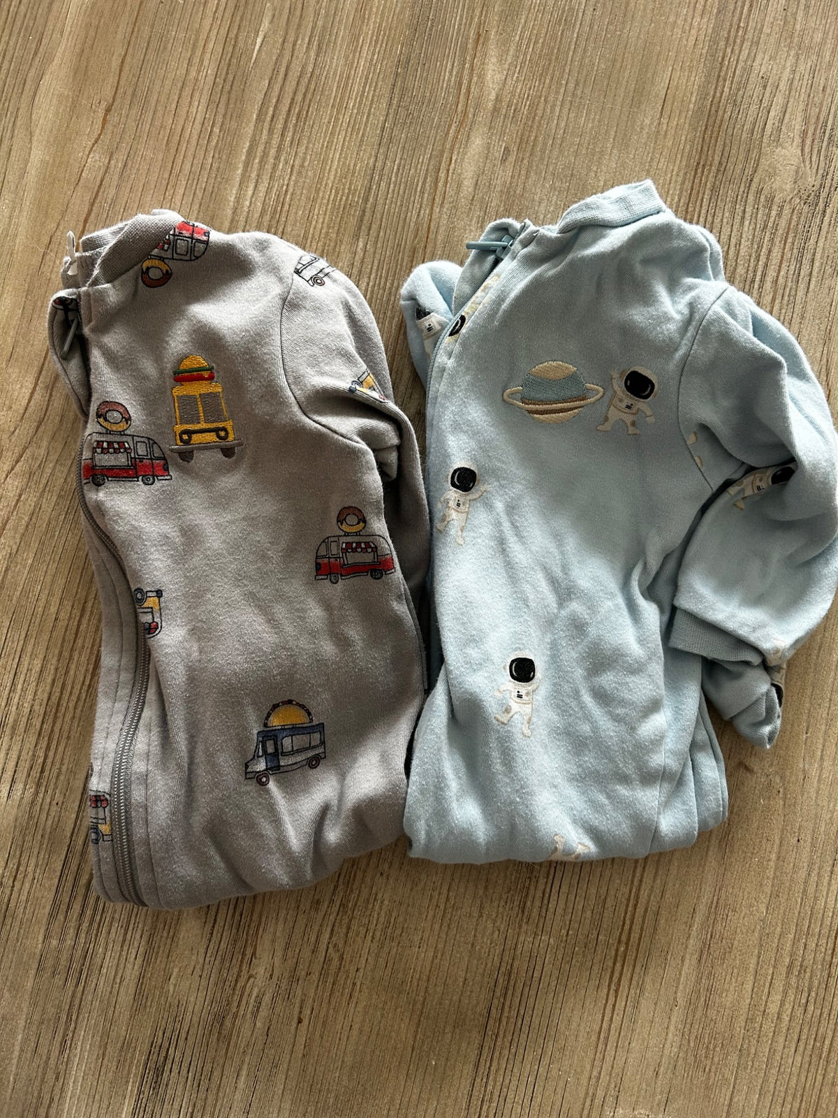 Pekkle Footed Onesies, Kids 6 Month (3-6M)