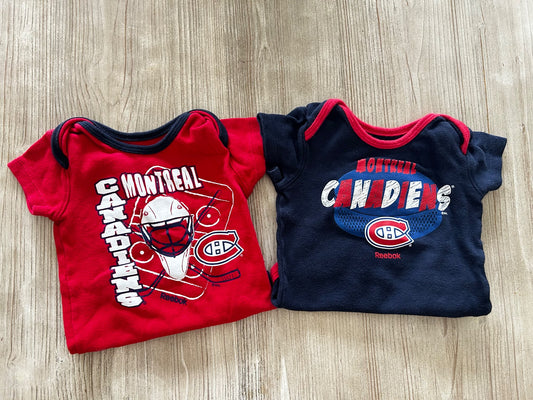 Montreal Canadiens Onesies, Kids 6 Month (3-6M)