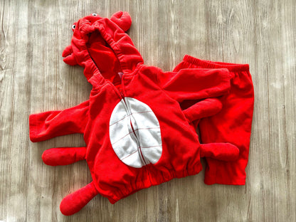 Crab costume 3-6m, Kids 6 Month (3-6M)