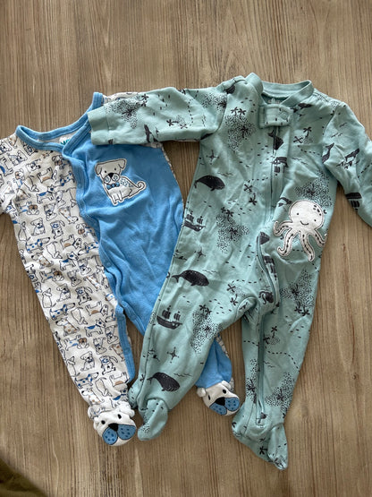 Pj onesies, Kids 6 Month (3-6M)