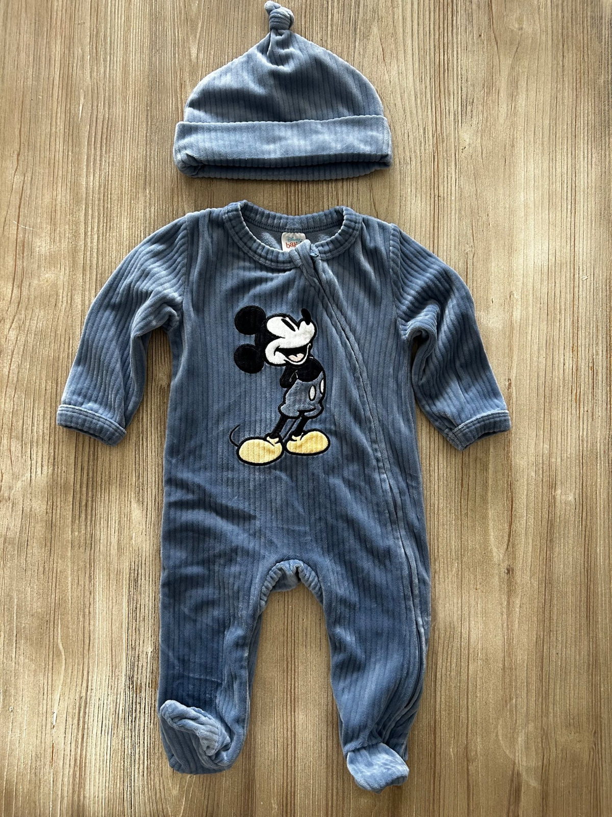 Mickey Velour Set, Kids 6 Month (3-6M)