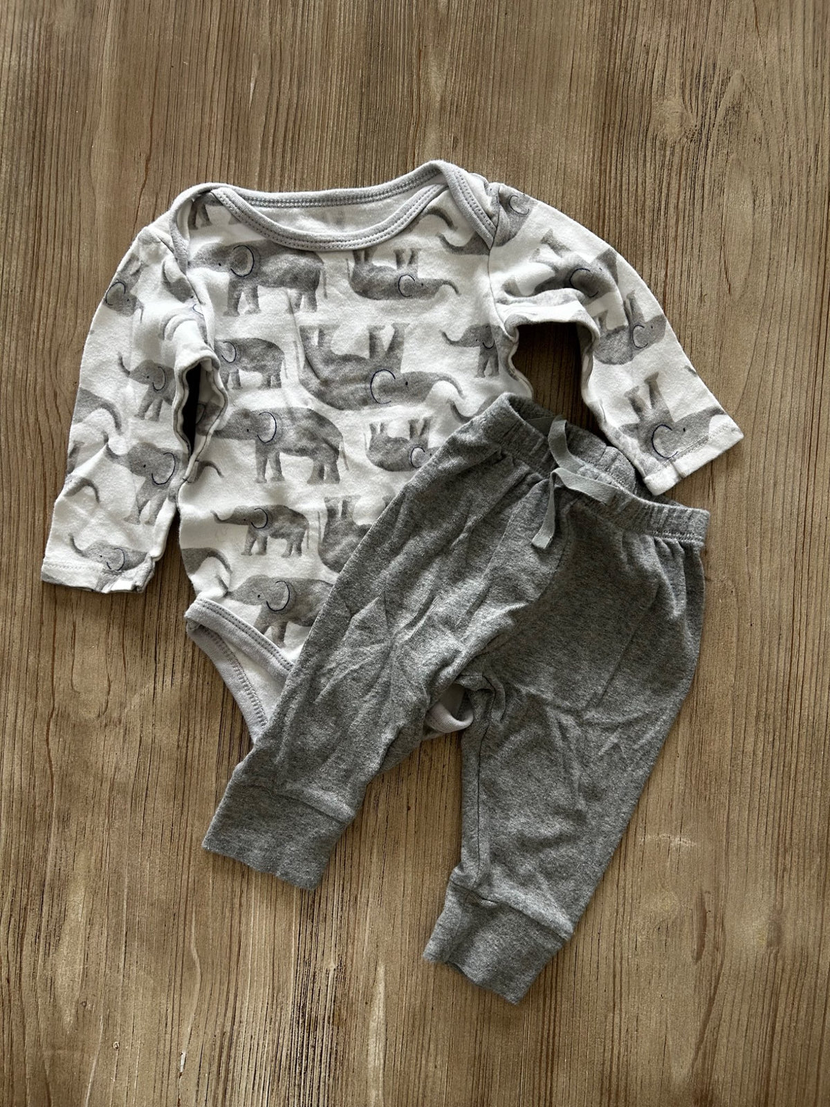 Elephant set, Kids 6 Month (3-6M)