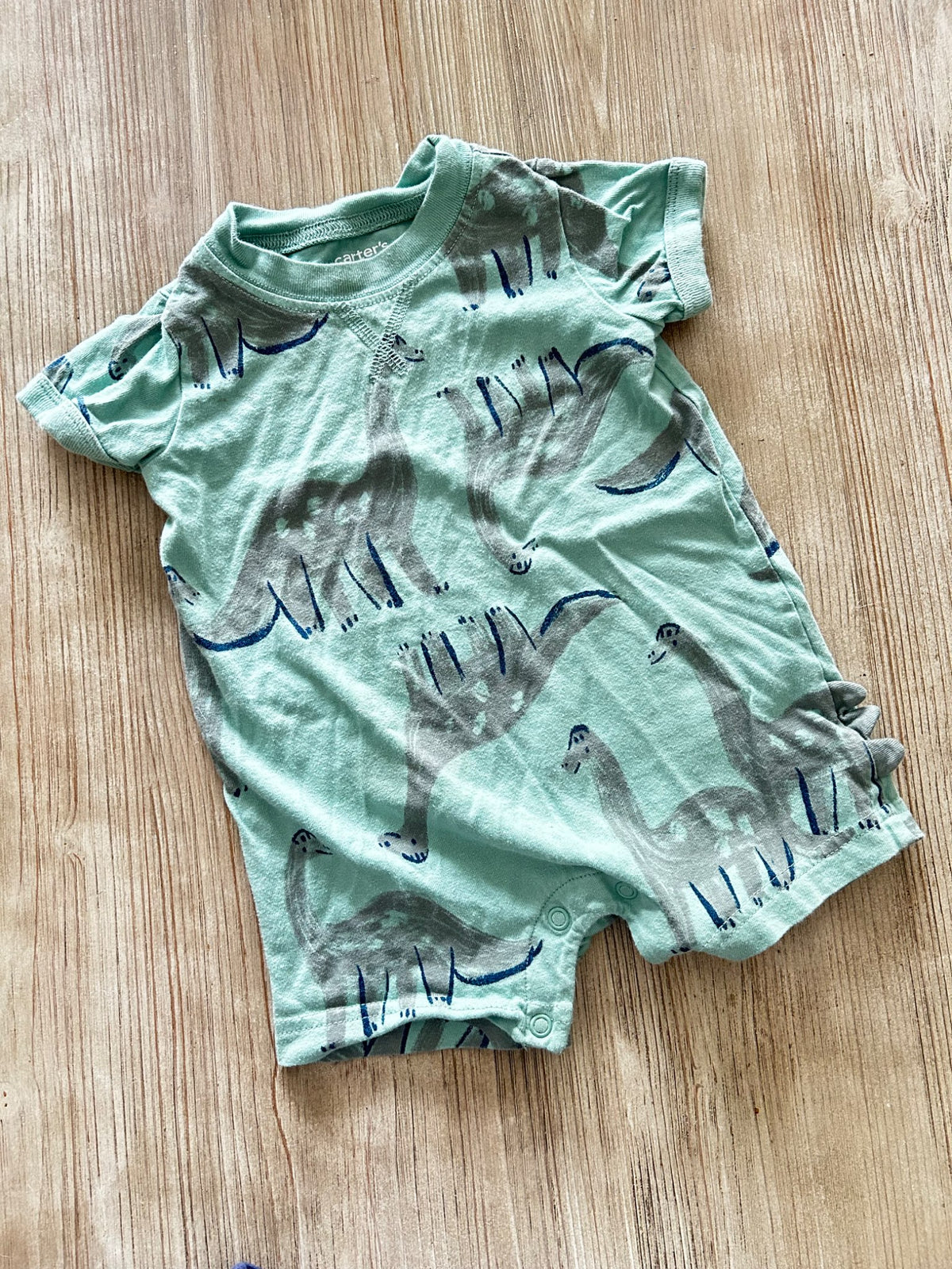 Dino shorts onesie, Kids 9 Month (6-9M)