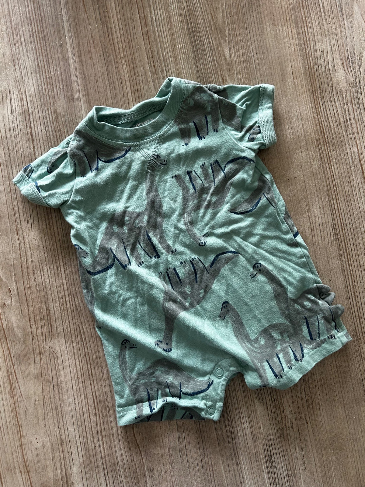 Dino shorts onesie, Kids 9 Month (6-9M)