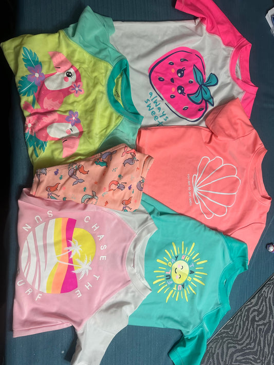Girls Bathing suit TOPs, Kids 5/5T