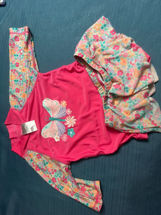 Girls bathing suit set , Kids 5/5T
