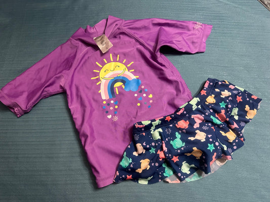 Girls bathing suit set , Kids 5/5T