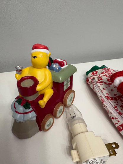 Hallmark Winnie the Pooh Train Christmas Nightlight