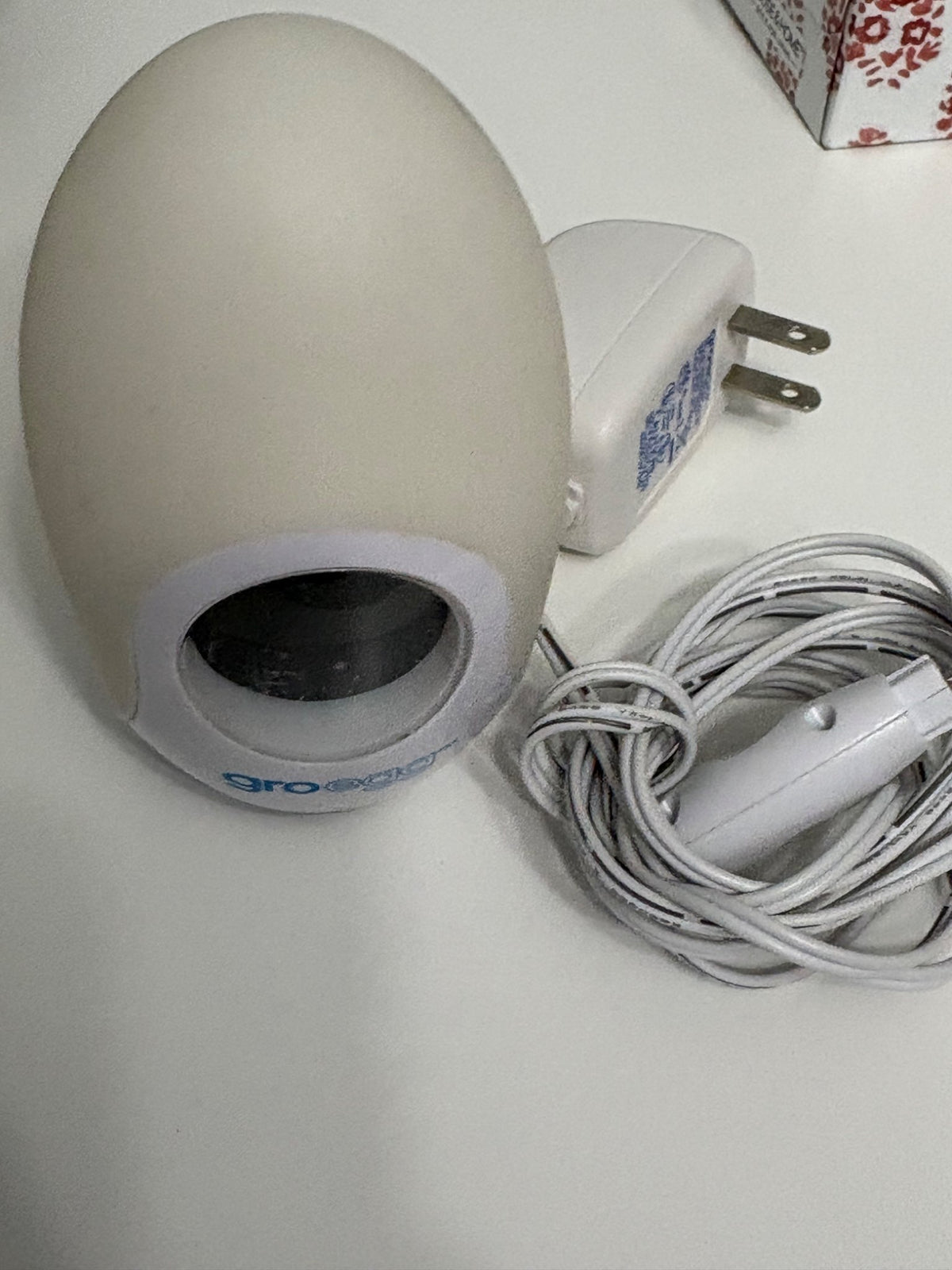 GroEgg Nursery Room Temperature Thermometer & Nightlight