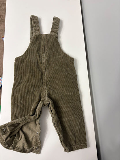Baby Boy / Unisex 3-Piece Fall & Winter Corduroy Overalls Capsule Set (Size 9–12 Months), Kids 12 Month (9-12M)