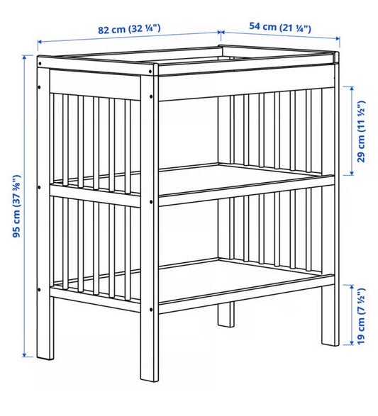 IKEA change table w/ cushion
