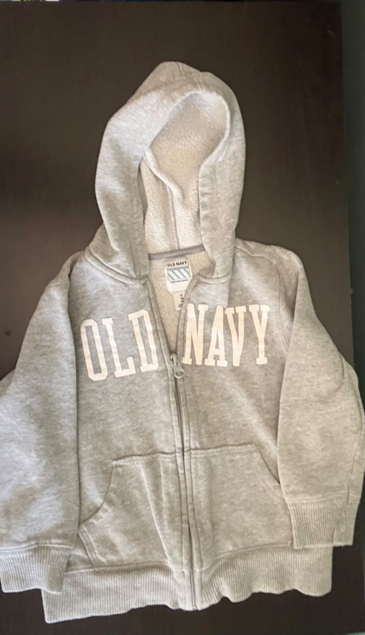 Size 4 Toddler Winter Outfit Set – Old Navy Zip Hoodie, Moose Knit Sweater & Corduroy Pants (4 Pcs), Kids 4/4T