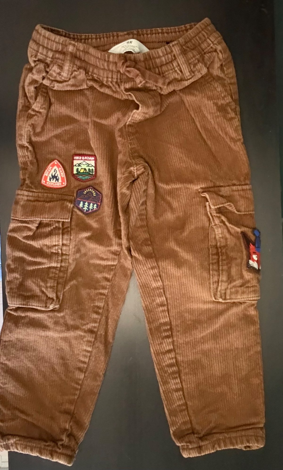 Size 4 Toddler Winter Outfit Set – Old Navy Zip Hoodie, Moose Knit Sweater & Corduroy Pants (4 Pcs), Kids 4/4T