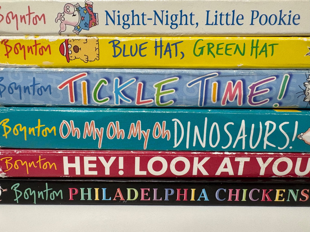 Sandra Boynton 6-Book + CD & Maraca Toddler Bundle