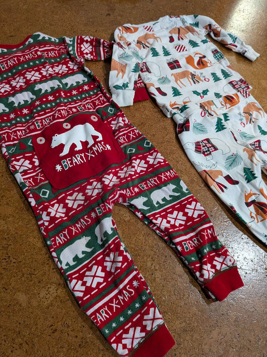 Holiday PJs bundle 12 months , Kids 12 Month (9-12M)