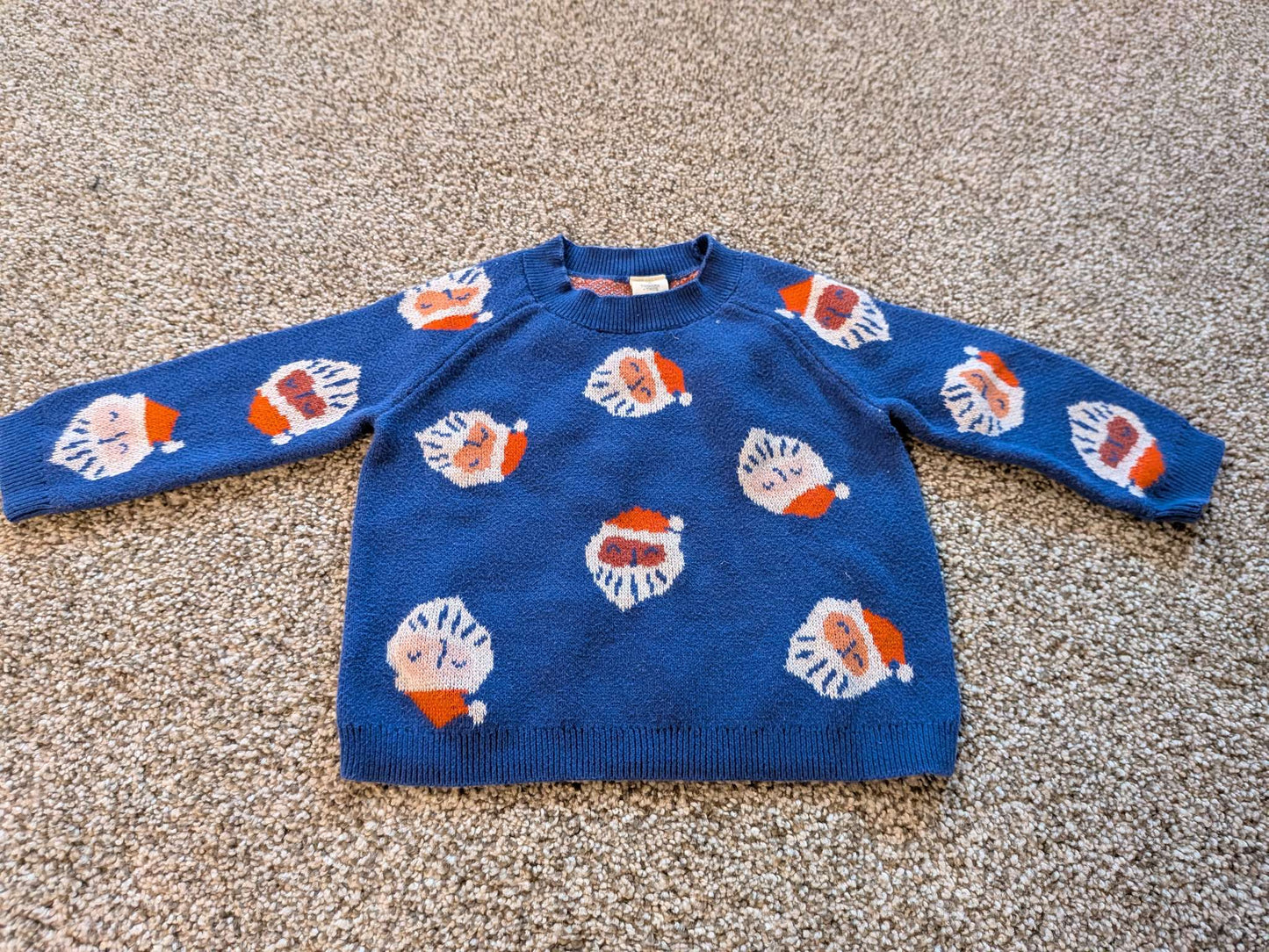 Santa xmas sweater, Kids 6 Month (3-6M)