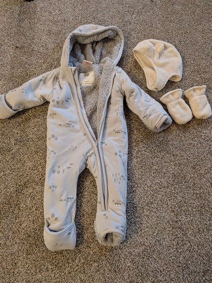 Bunting suit 6-12m, Kids 6 Month (3-6M)