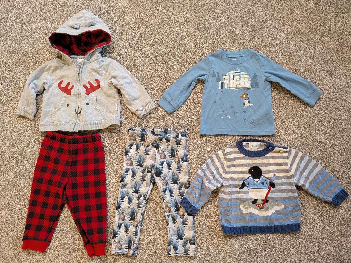 Wintery bundle 12m, Kids 12 Month (9-12M)