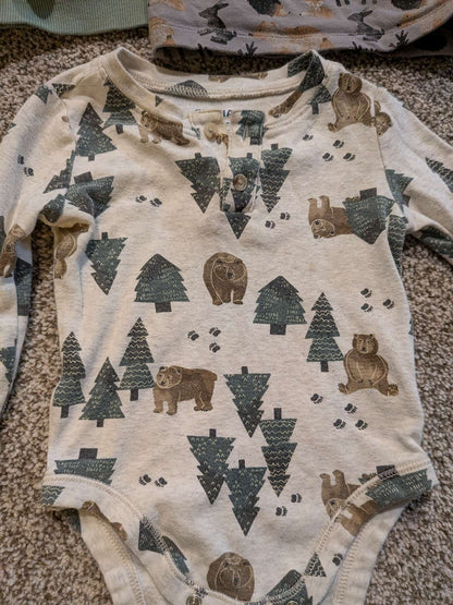 Woodsy top bundle 6M, Kids 9 Month (6-9M)