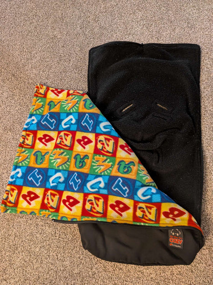 Cozy stroller blanket