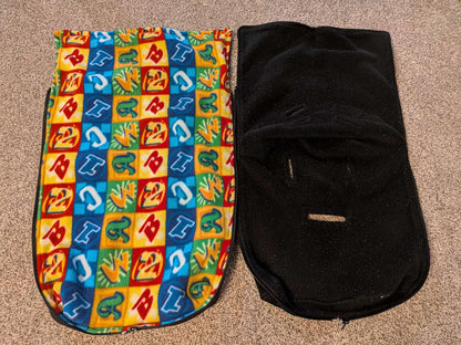 Cozy stroller blanket