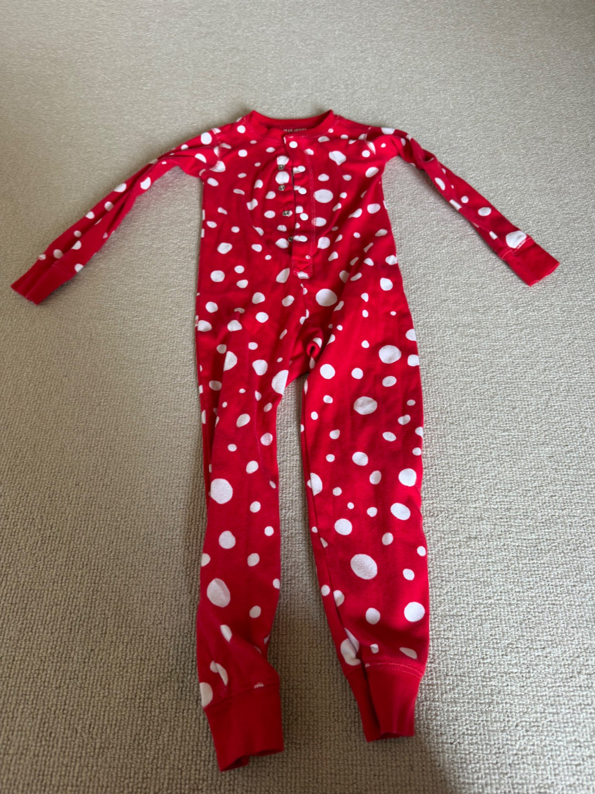 Little blue house snow angle pajamas , Kids 2T