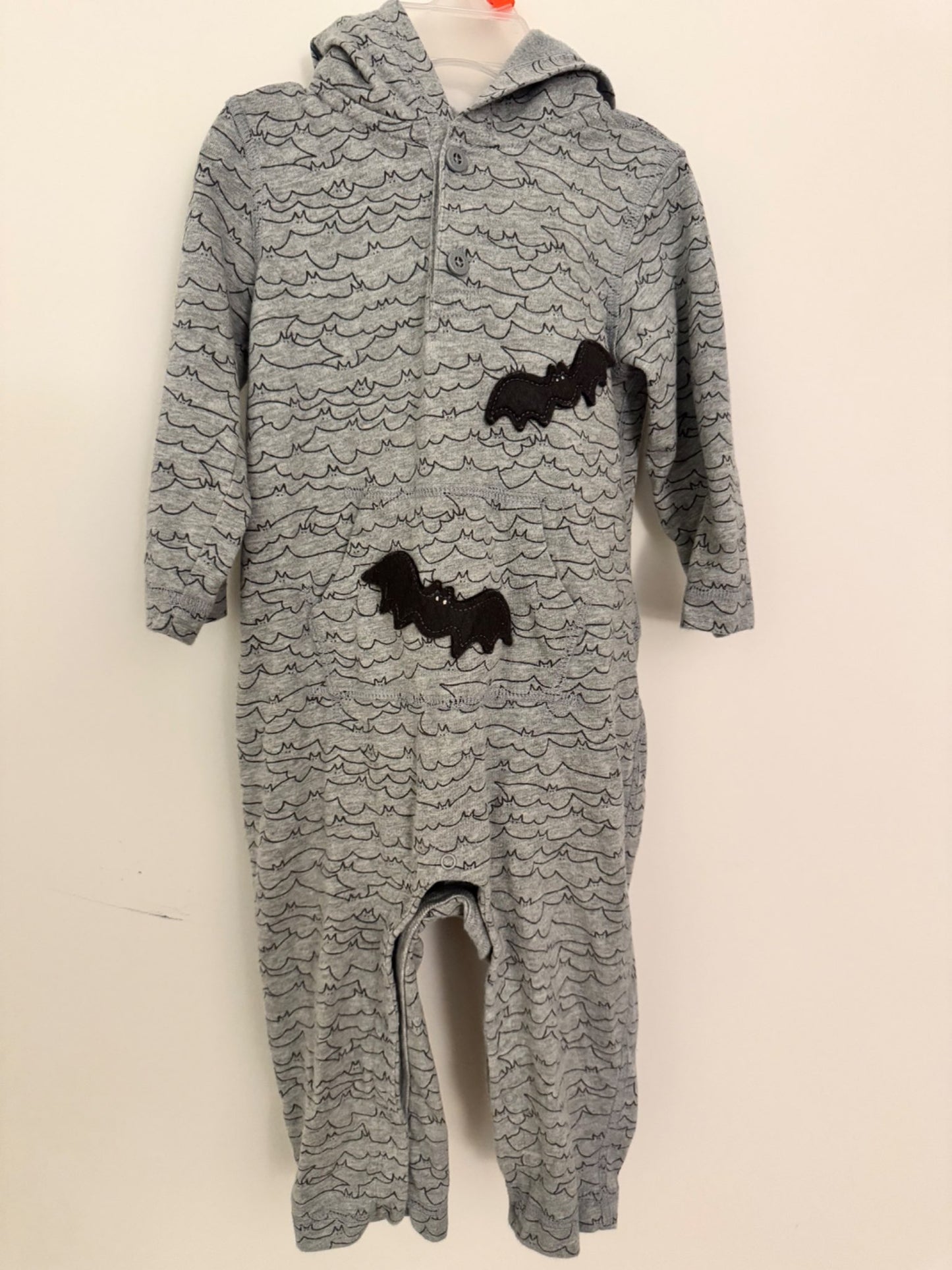 Halloween sweat romper - 12-18months, Kids 18 Month (12-18M)