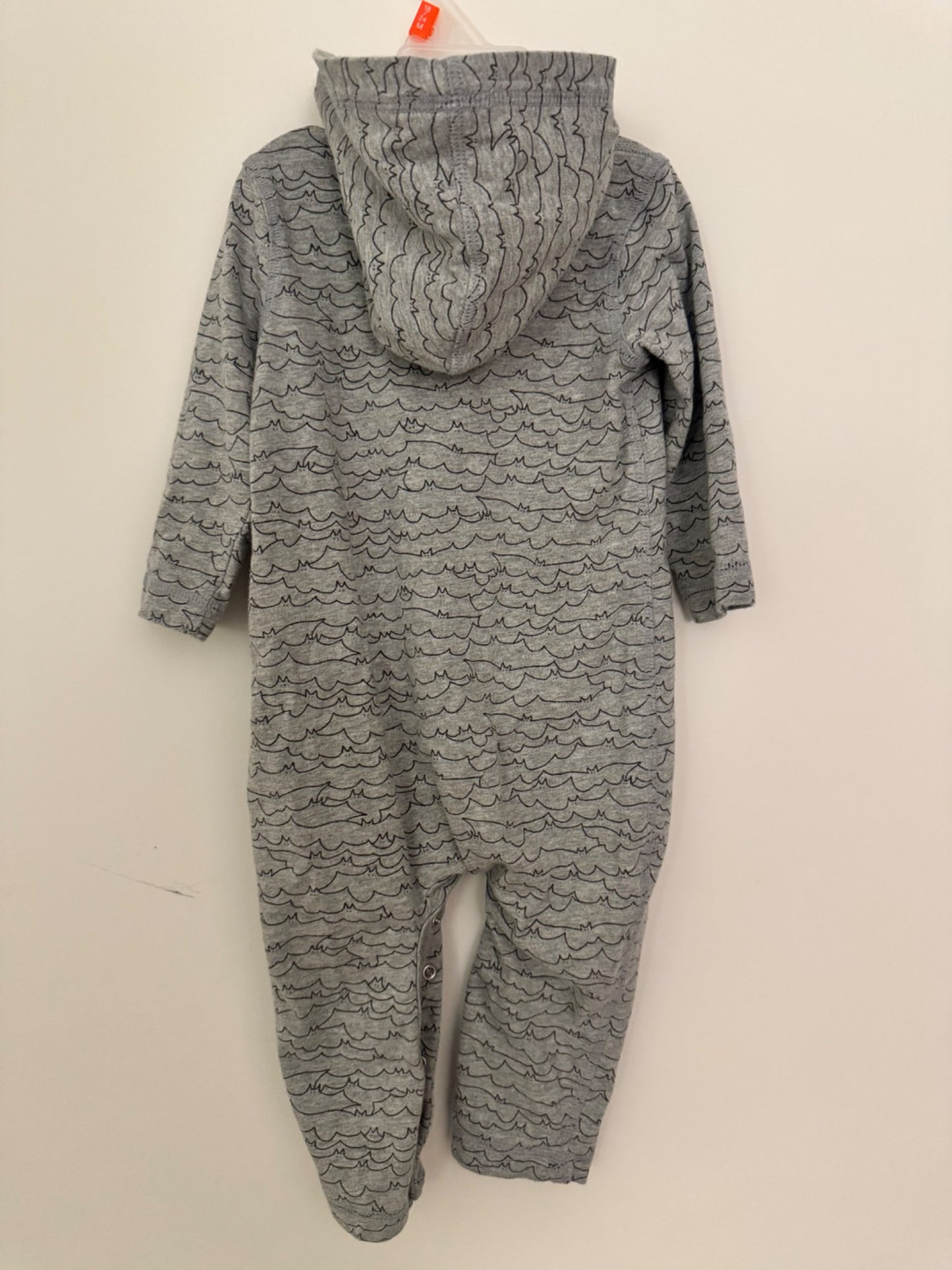 Halloween sweat romper - 12-18months, Kids 18 Month (12-18M)