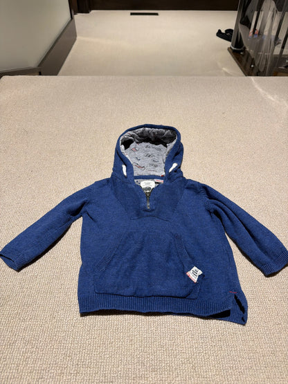 Zara hoodie sweater, Kids 9 Month (6-9M)