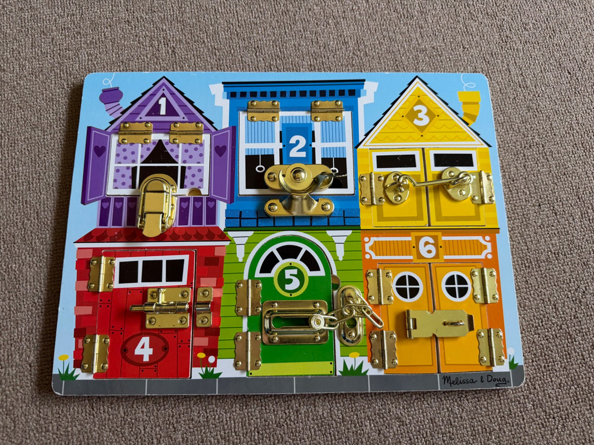 Melissa & Doug Latches Board
