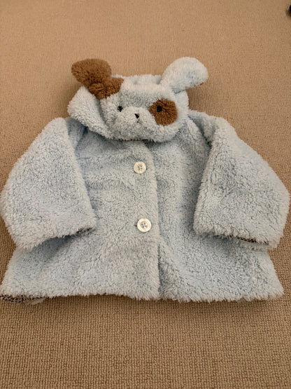 Bearington baby puppy hooded jacket size 6-12 mos, Kids 9 Month (6-9M)