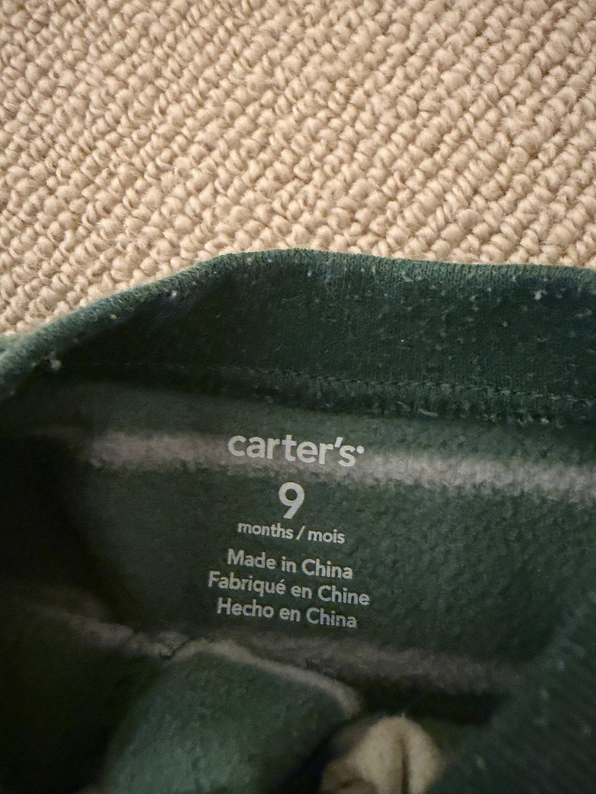 Cozy fleece sleepers, Kids 9 Month (6-9M)