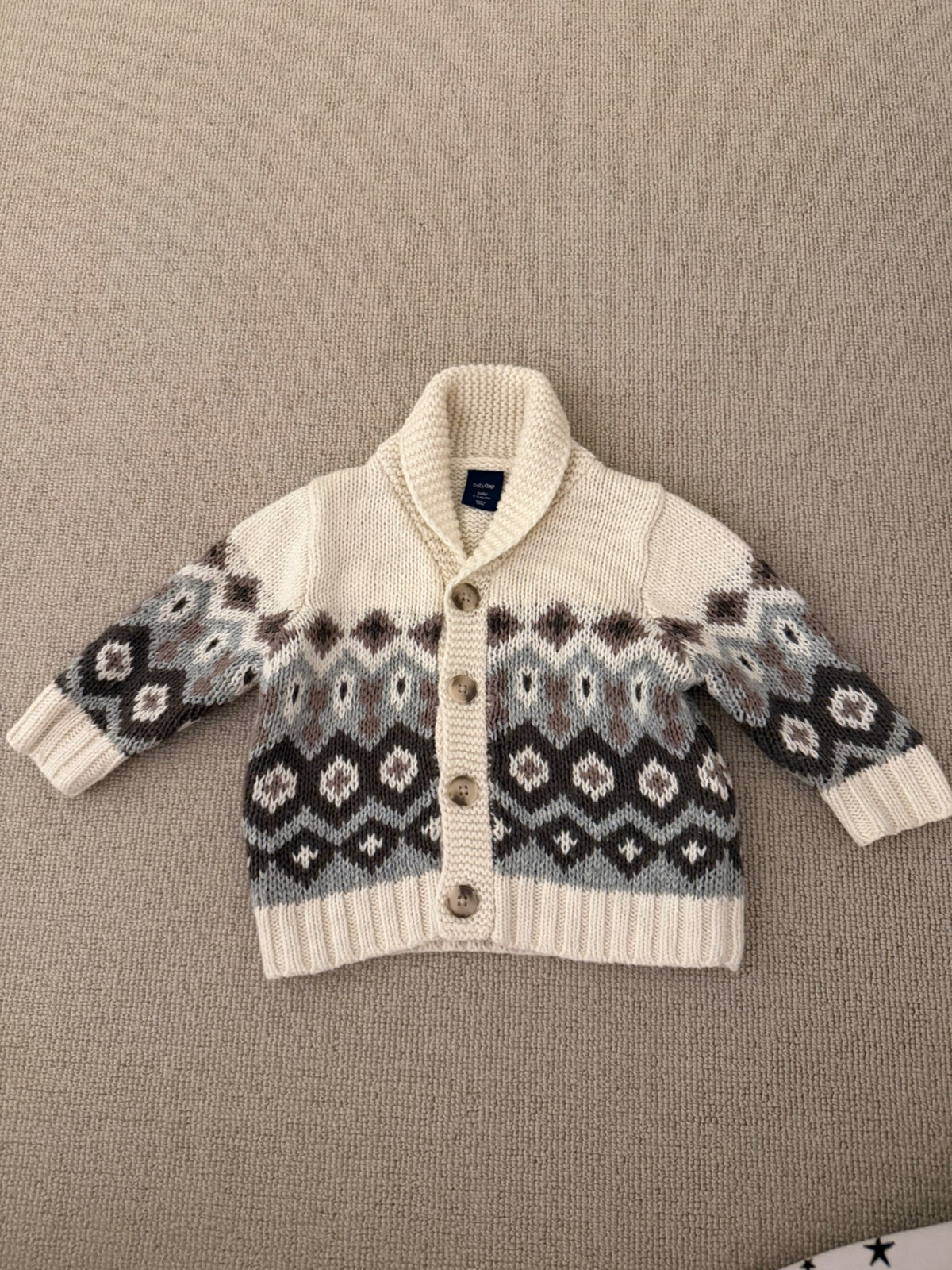 Button up sweater , Kids 6 Month (3-6M)
