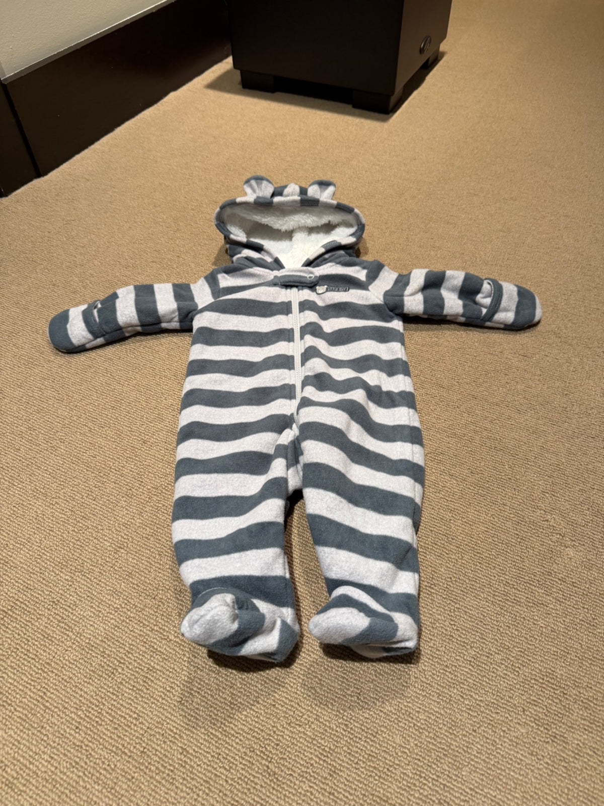 Cozy fleece outfit, Kids 3 Month (0-3M)