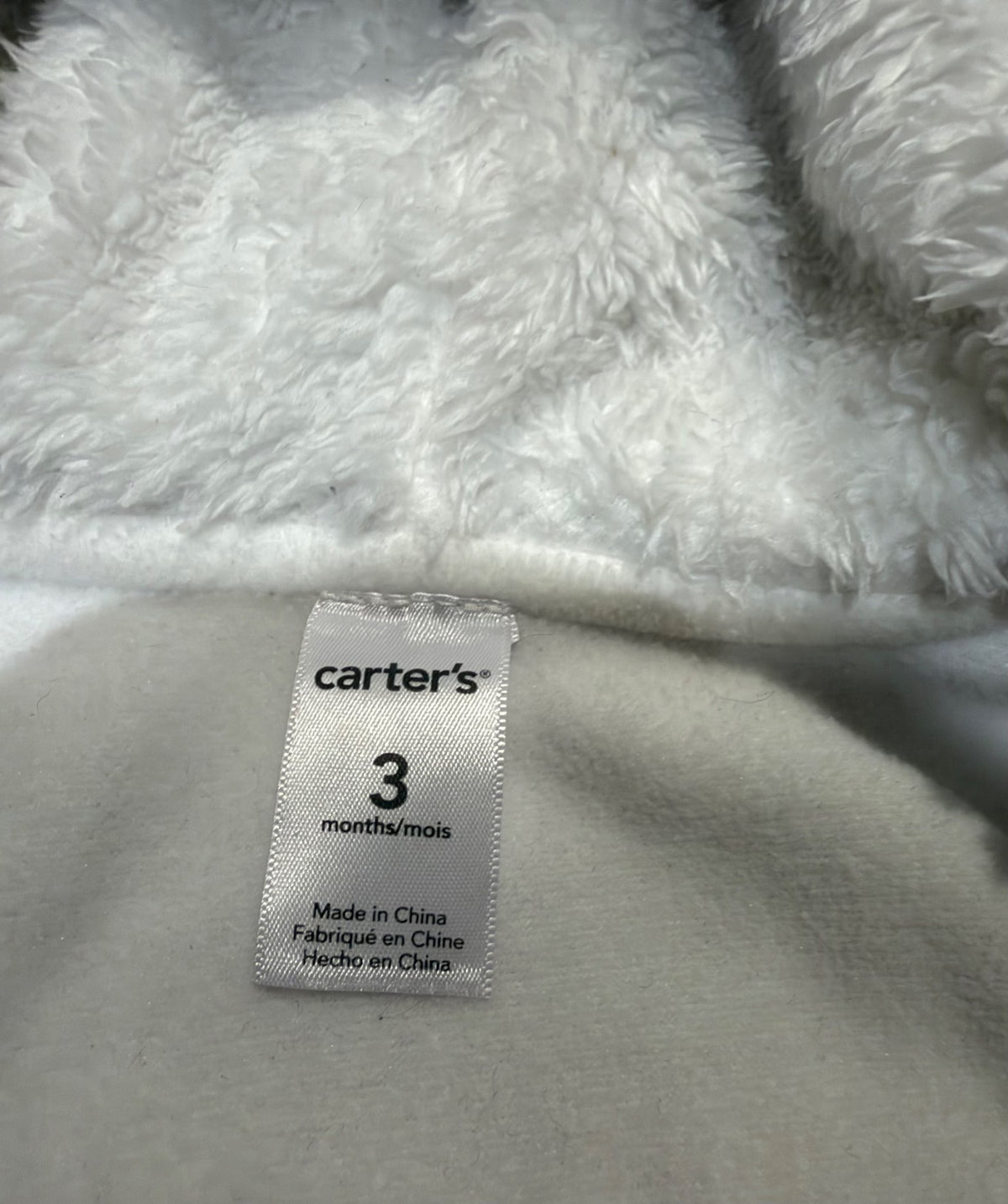 Cozy fleece outfit, Kids 3 Month (0-3M)