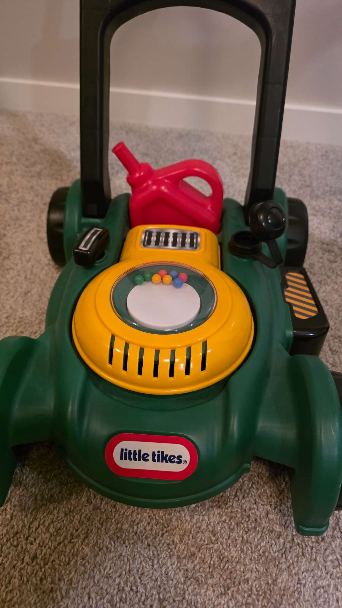 Little Tikes Gas ’n Go Toy Lawn Mower with Gas Can, VGUC