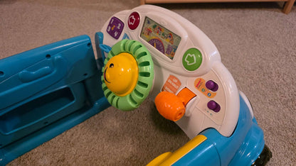 Fisher-Price Laugh & Learn Crawl Around Car + Shapes & Balls, VGUC