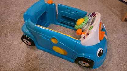 Fisher-Price Laugh & Learn Crawl Around Car + Shapes & Balls, VGUC
