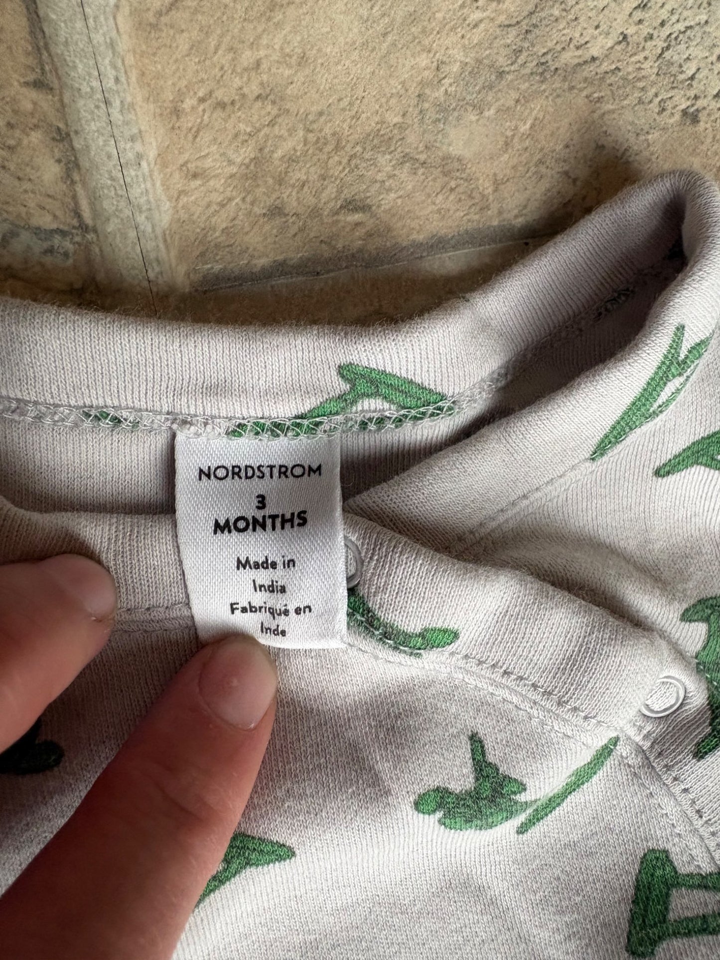 Nordstrom footed romper, Kids 3 Month (0-3M)