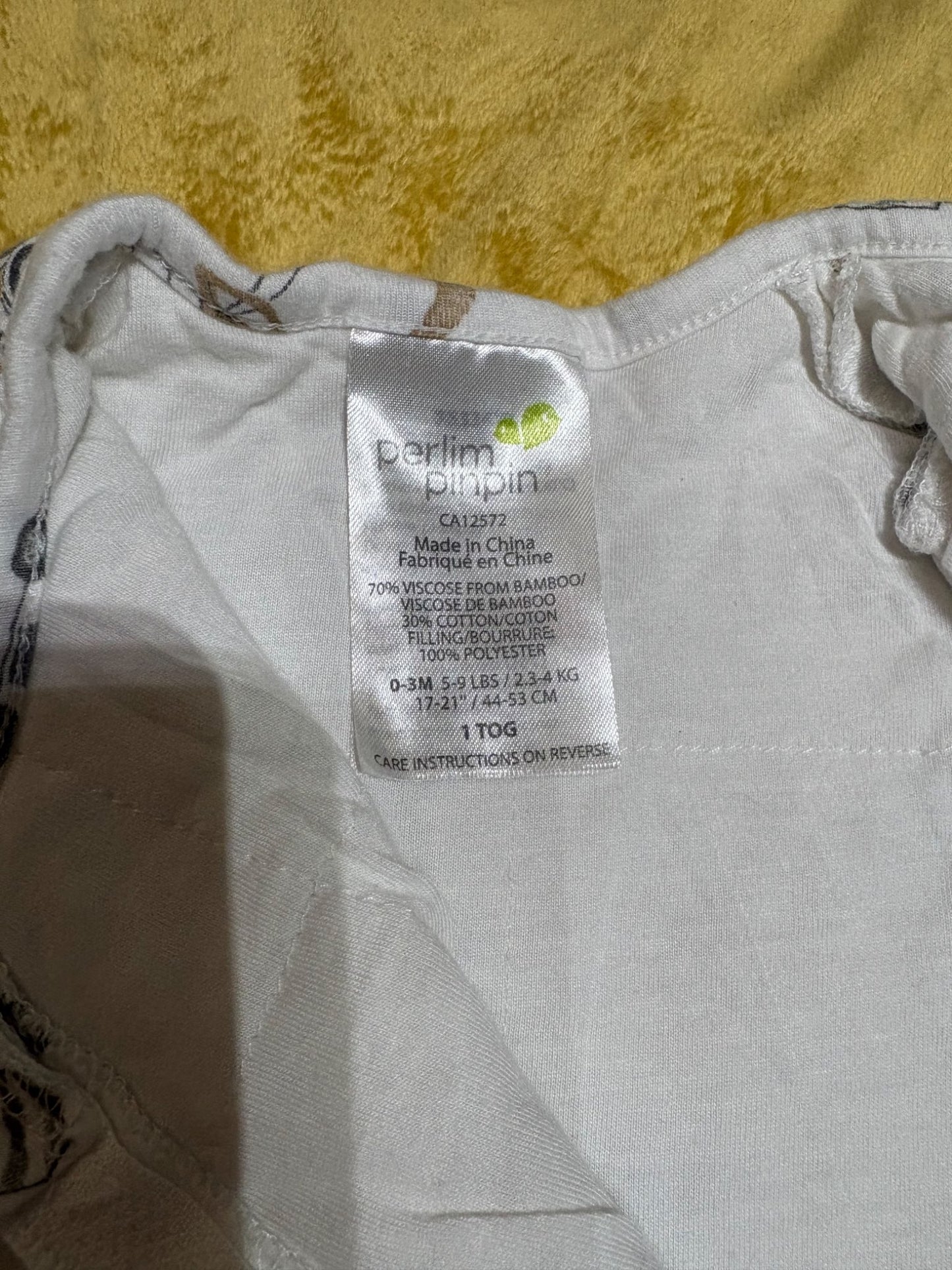 Sleep sack 1 tog newborn, 0-3 Months (Newborn)