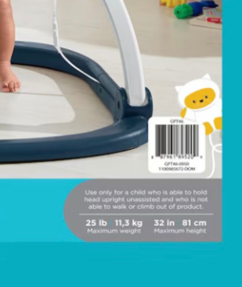Fisher price Astro kitty space saver jumperoo