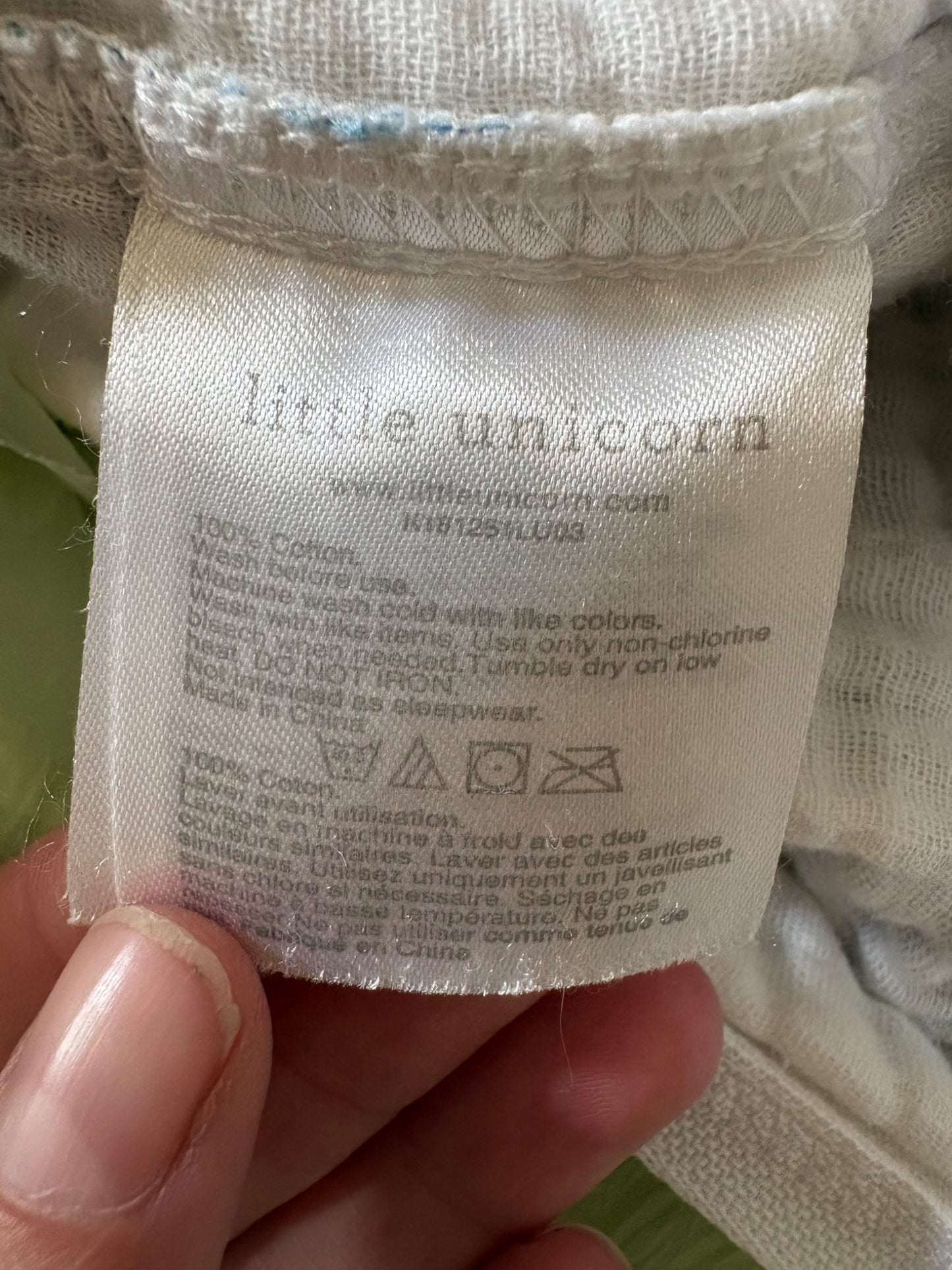 Little unicorn sleep sack, 0-6 Months (Small)
