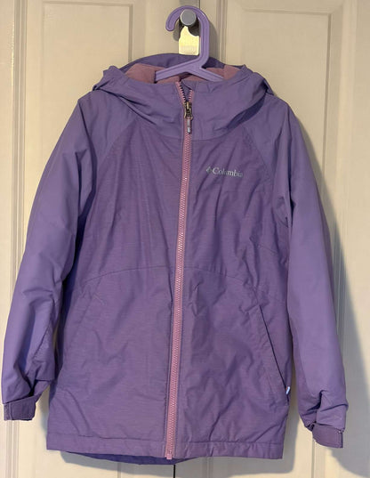 Columbia Little Girls Winter Jacket Size S (7/8 yrs old), Kids 7