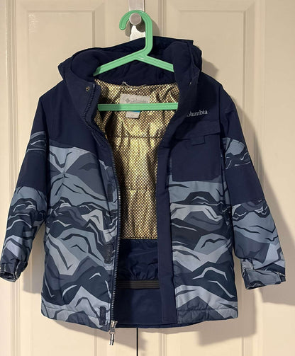 Columbia Boys' Mighty Mogul II Insulated Winter Jacket Size XXS (4/5 yrs old), Kids 4/4T