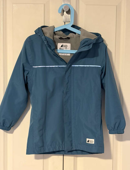 MEC boys fleece-lined Rain Jacket Size 5, Kids 5/5T