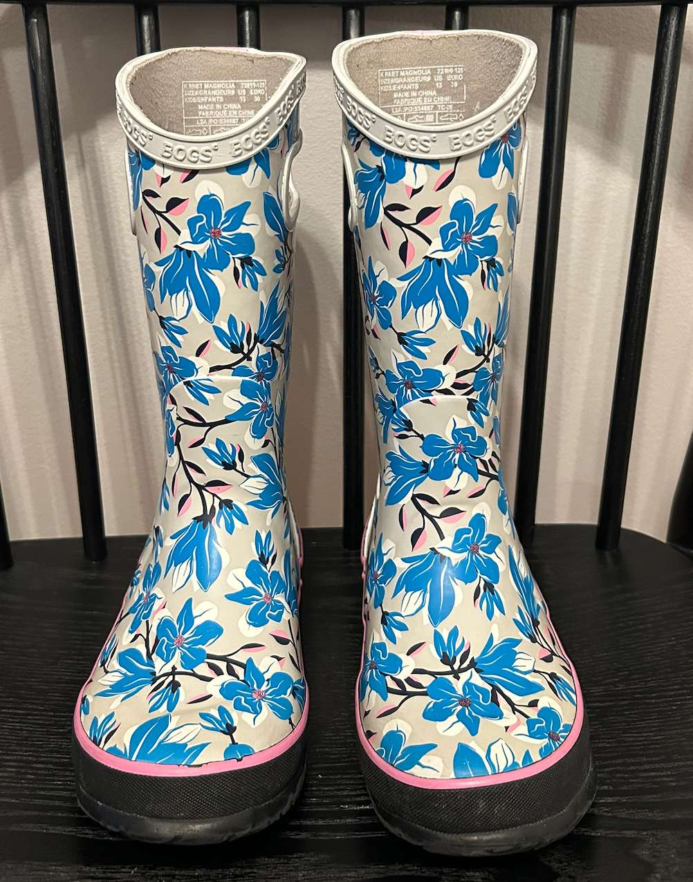 Bogs Little Kid Rain Boots Size 13, Shoes 13 (Kids:4-8yr)